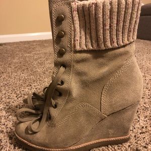 Wedge Booties